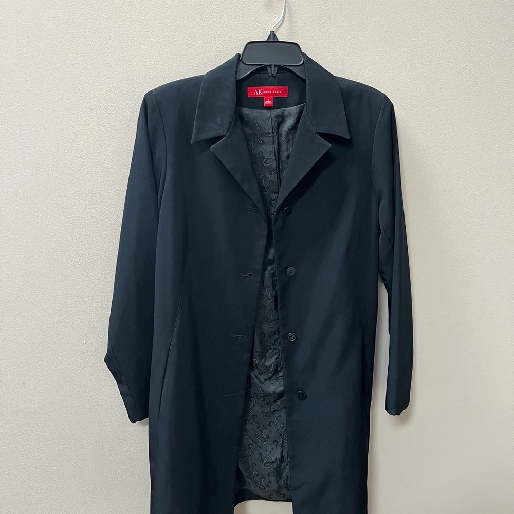 Vintage Anne Klein Belted Wrap Coat